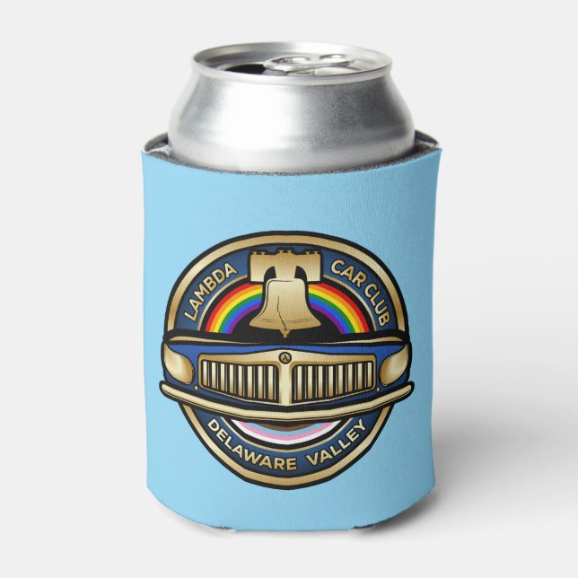 Enfriador De Latas LCCI DelVal Can Cosy (Azul claro) (Lata Anverso)