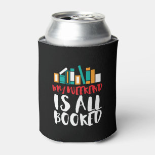Enfriador De Latas Leer Bookworm Me Weekend es divertido