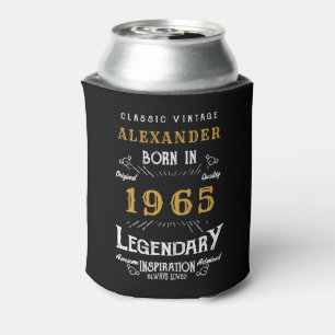 Enfriador De Latas Legendario año de adición de nombre de cumpleaños