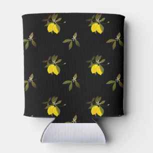 Enfriador De Latas Lemon and flowers