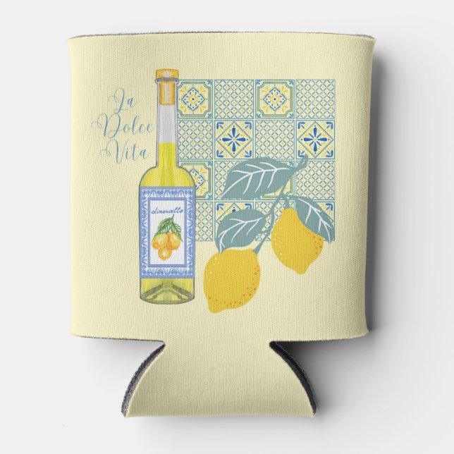 Enfriador De Latas Lemon Farm Retro (Anverso)