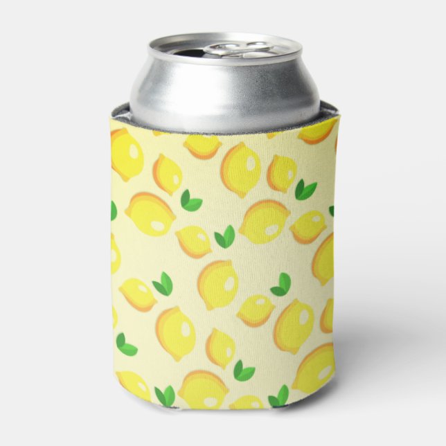 Enfriador De Latas Lemones amarillos frescos (Lata Anverso)