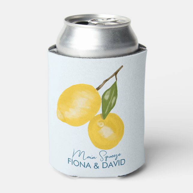 Enfriador De Latas Lemons boda (Lata Anverso)