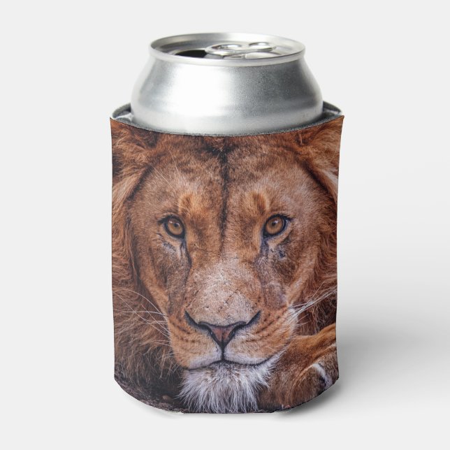 Enfriador De Latas León africano (Lata Anverso)