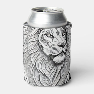 Enfriador De Latas León Astrológico Rótulo Zodiaco