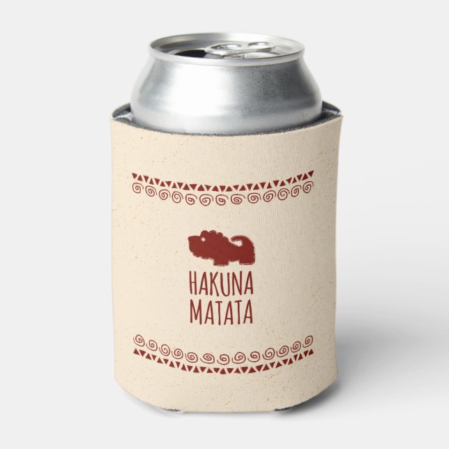 Enfriador De Latas León de Hakuna Matata (Lata Anverso)