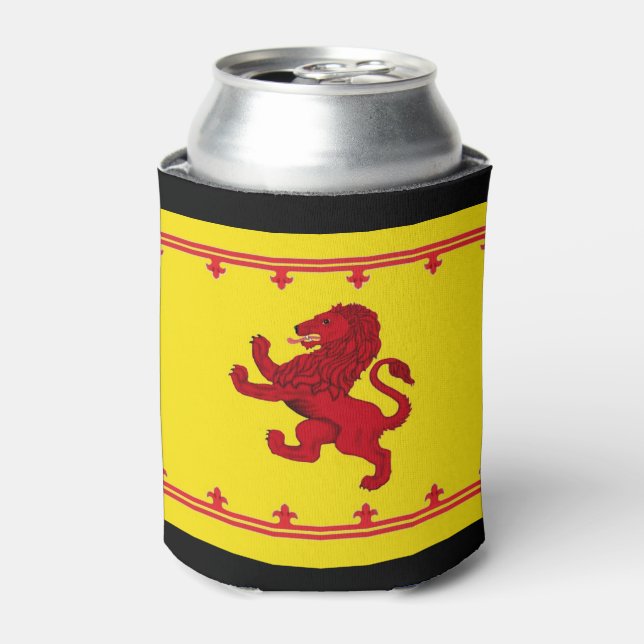 Enfriador De Latas León rojo de Escocia Rampant (Lata Anverso)