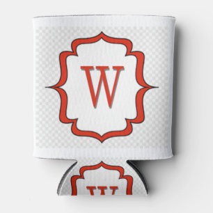 Enfriador De Latas Letras de amor "W"