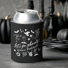 Enfriador De Latas Let's Go Ghouls Spooky Whimsical Bachelorette