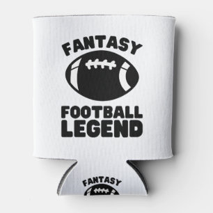 Enfriador De Latas Leyenda de Fantasy Football   Fantasía divertida