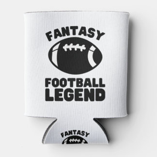 Enfriador De Latas Leyenda de Fantasy Football | Fantasía divertida