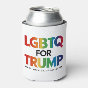 ENFRIADOR DE LATAS LGBTQ PARA TRUMP GAY LESBIAN PARA TRUMP 2024