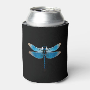 Enfriador De Latas Libélula Azul - Entomólogo Amante de Animales de V