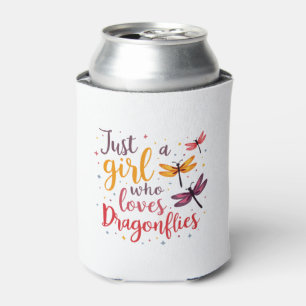 Enfriador De Latas Libélulas Animales Mujeres Regalo Idea Libélula (4