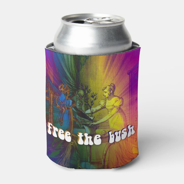 Enfriador De Latas Liberar al Bush (Lata Anverso)