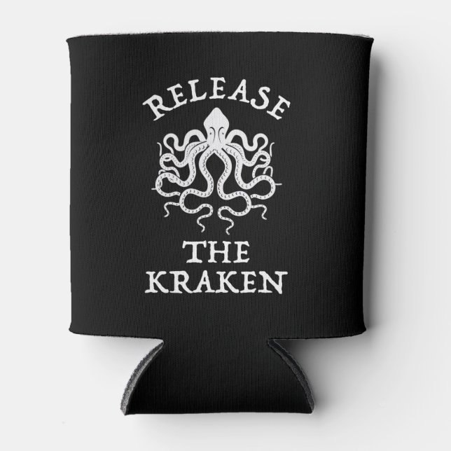 Enfriador De Latas Liberar Al Kraken (Anverso)