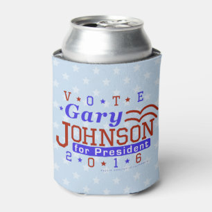 Enfriador De Latas Libertario 2016 del presidente elección de Gary