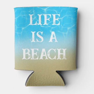 Enfriador De Latas Life is a beach funny tote bag summer gift sand