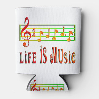 ENFRIADOR DE LATAS LIFE IS MUSIC - MUSIC SCORE & MUSICAL KEY NOTES