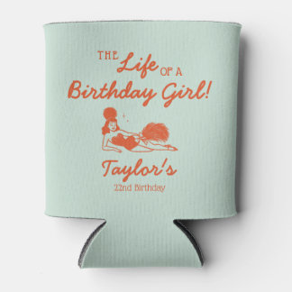 Enfriador De Latas Life of a Birthday Girl Party