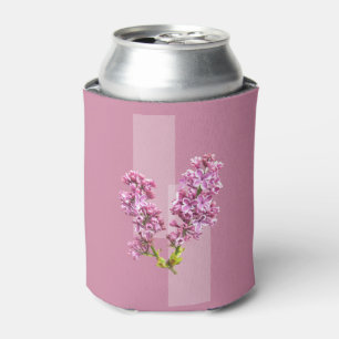 Enfriador de latas - Lilas sobre fondo de lavanda