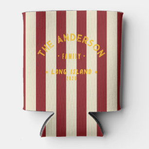 Enfriador De Latas Limpieza Costera Profunda Franja de Arándano y Nom