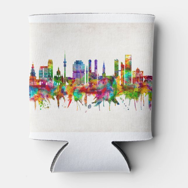 Enfriador De Latas Línea aérea alemana de Munich (Anverso)