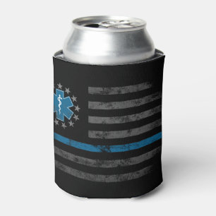 Enfriador De Latas LÍNEA AZUL PALE EMT EMS Betsy Ross Bandera Americ