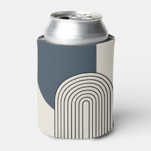 Enfriador De Latas Línea de arte de estilo de Mid Century con arco az