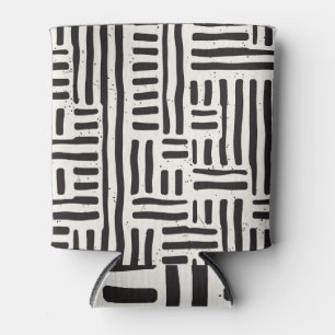 Enfriador De Latas Líneas dibujadas a mano, textura sin costura y gru