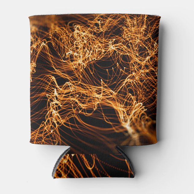 Enfriador De Latas Líneas onduladas, partículas redondas, teoría de c (Anverso)