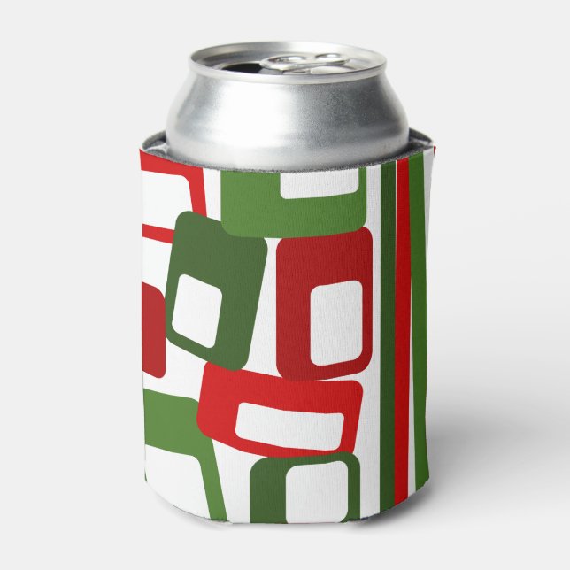 Enfriador De Latas Lines and Rectangles  (Lata Anverso)