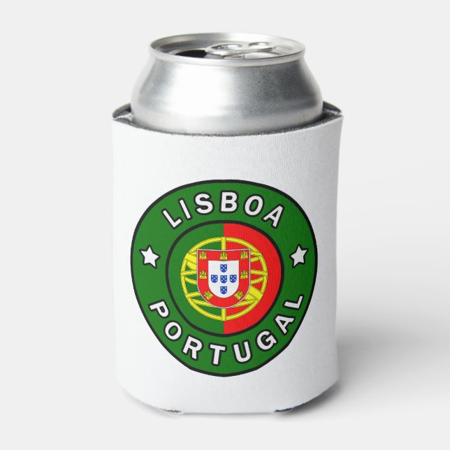 Enfriador De Latas Lisboa Portugal (Lata Anverso)