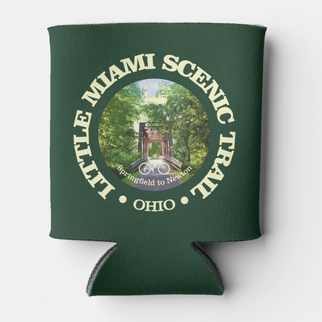 Enfriador De Latas Little Miami Scenic Trail (ciclismo c) (Anverso)