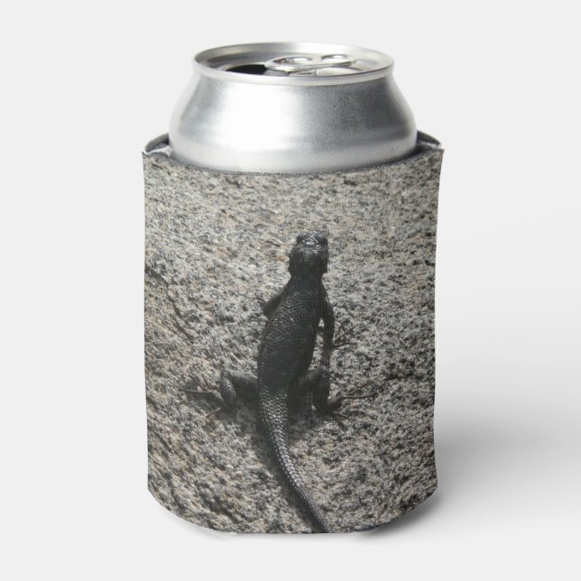 Enfriador De Latas Lizard negro (Lata Anverso)