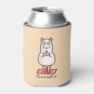 Enfriador De Latas Llama de yoga - Llamaste