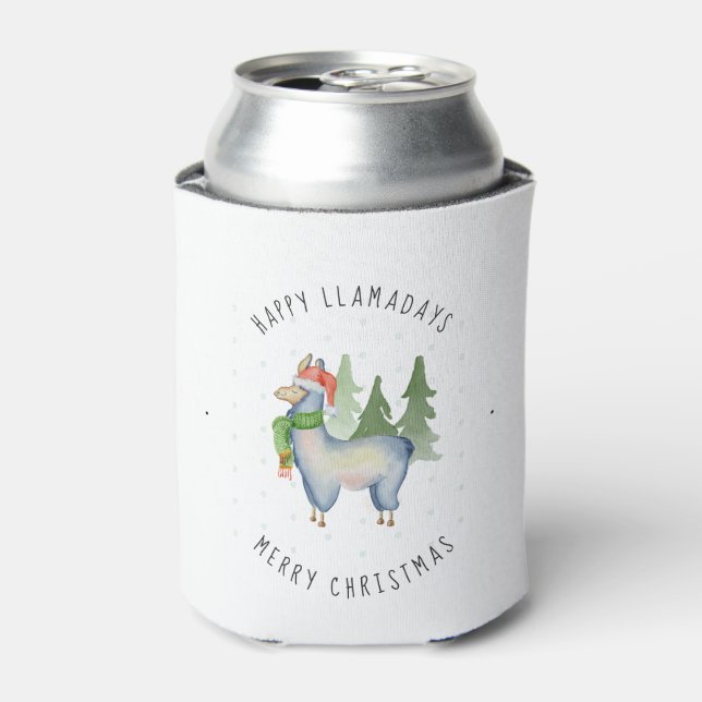 Enfriador De Latas Llama navidades (Lata Anverso)