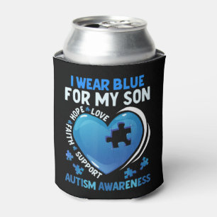 Enfriador De Latas Llevo Azul Para Mi Hijo Regalos De Concienciación