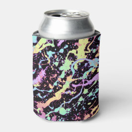 Enfriador De Latas lluvia de tinta arcoíris extrema :