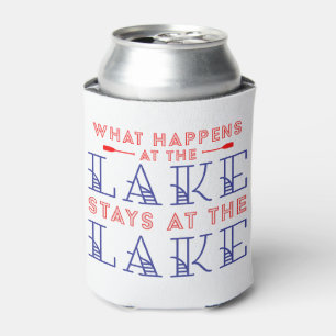 Enfriador De Latas Lo que sucede en el lago permanece en el lago