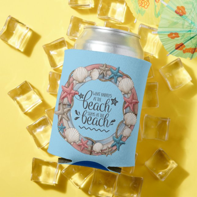 Enfriador De Latas Lo Que Sucede En La Playa (Verano in situ)