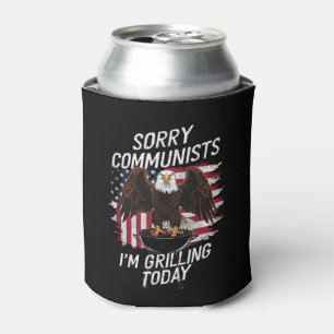 Enfriador De Latas Lo Siento Comunistas Divertidos Hoy Estoy Asando 
