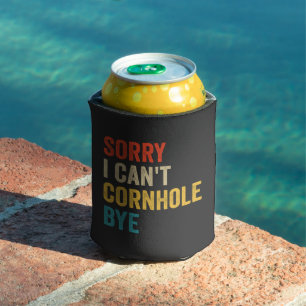 Enfriador De Latas Lo siento, no puedo aguantar adiós Gracioso retro