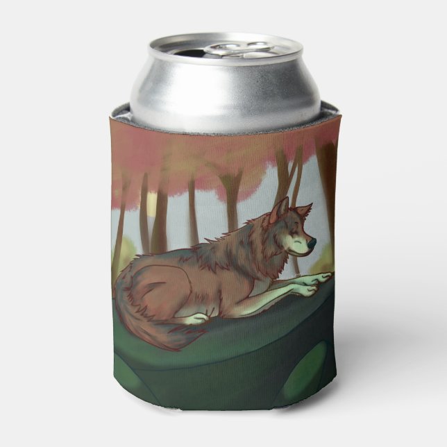 Enfriador De Latas Lobo europeo (Lata Anverso)