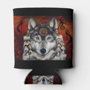 Enfriador De Latas Lobo Gris