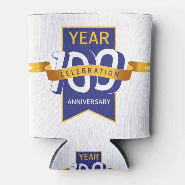 Enfriador De Latas Logo de 100 años (Anverso)