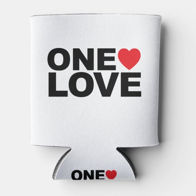 Enfriador De Latas Logo de OneLove (Anverso)