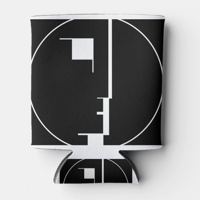 Enfriador De Latas Logo de Oskar Schlemmer Bauhaus (Anverso)