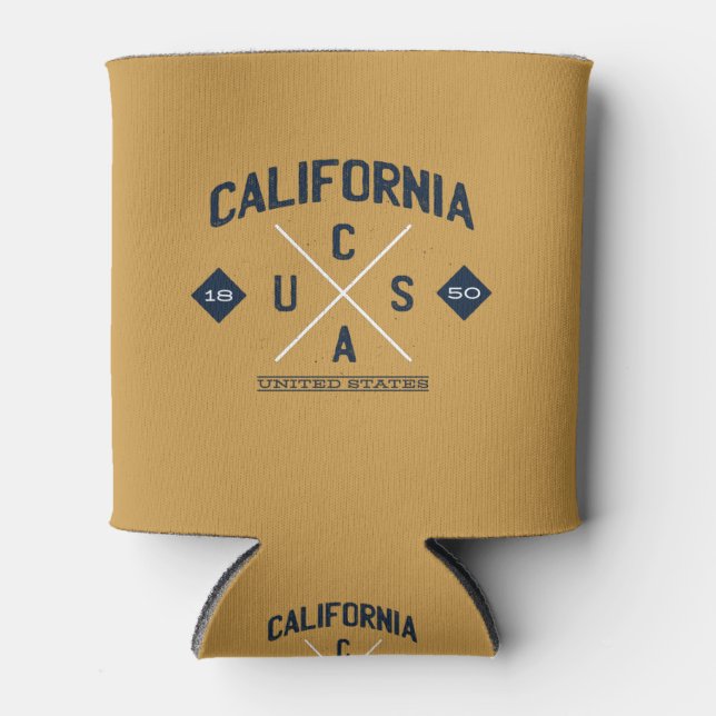 Enfriador De Latas Logo del estado de California (Anverso)