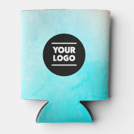 Enfriador De Latas Logo personalizado de Ocean Blue